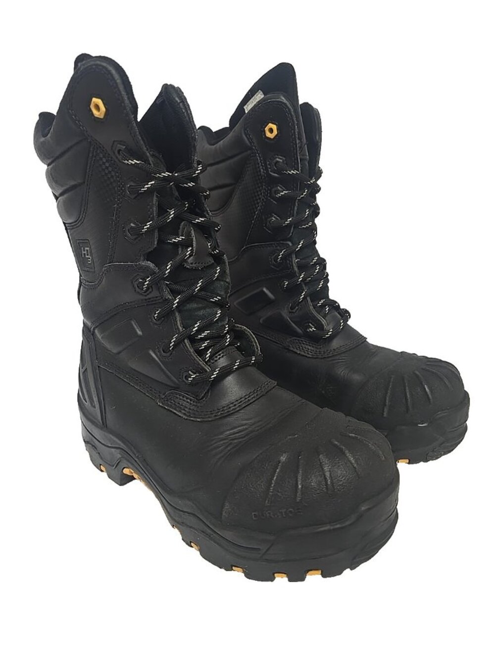DAKOTA Men's 8901 Composite Toe Composite Plate HD3 Waterproof Boots Black 8M